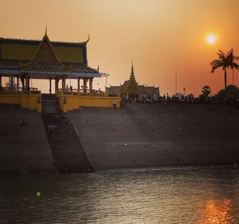 Marc Aymon et Milla - Cambodge - mars 2023