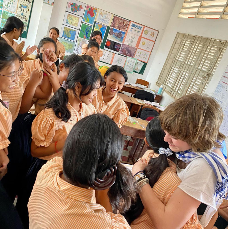 Marc Aymon et Milla - Cambodge - mars 2023